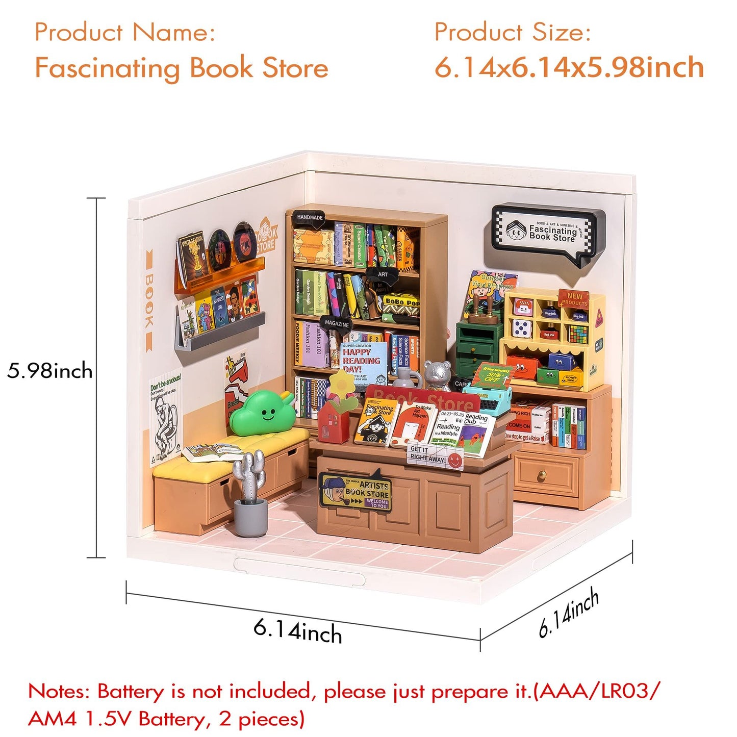 DIY Miniature Super Store Kits - Collect them all!