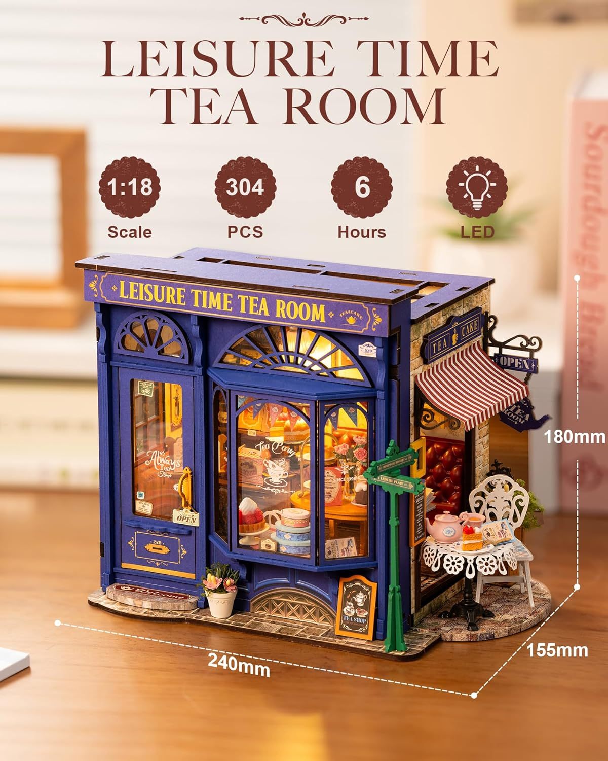 DIY Miniature Tea Room