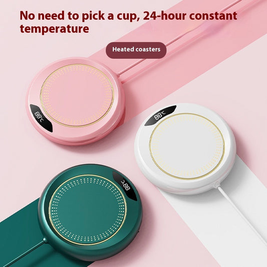 Constant Temperature Heating Coaster Three-gear Adjustable Heating 55 Degrees Constant Temperature