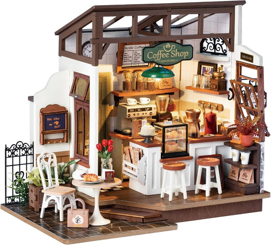 Cafe Miniature House Kit