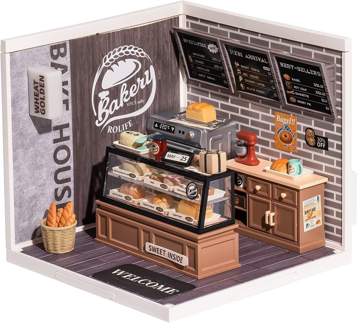 DIY Miniature Super Store Kits - Collect them all!