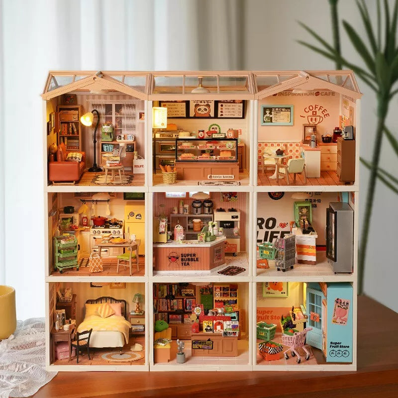 DIY Miniature Super Store Kits - Collect them all!