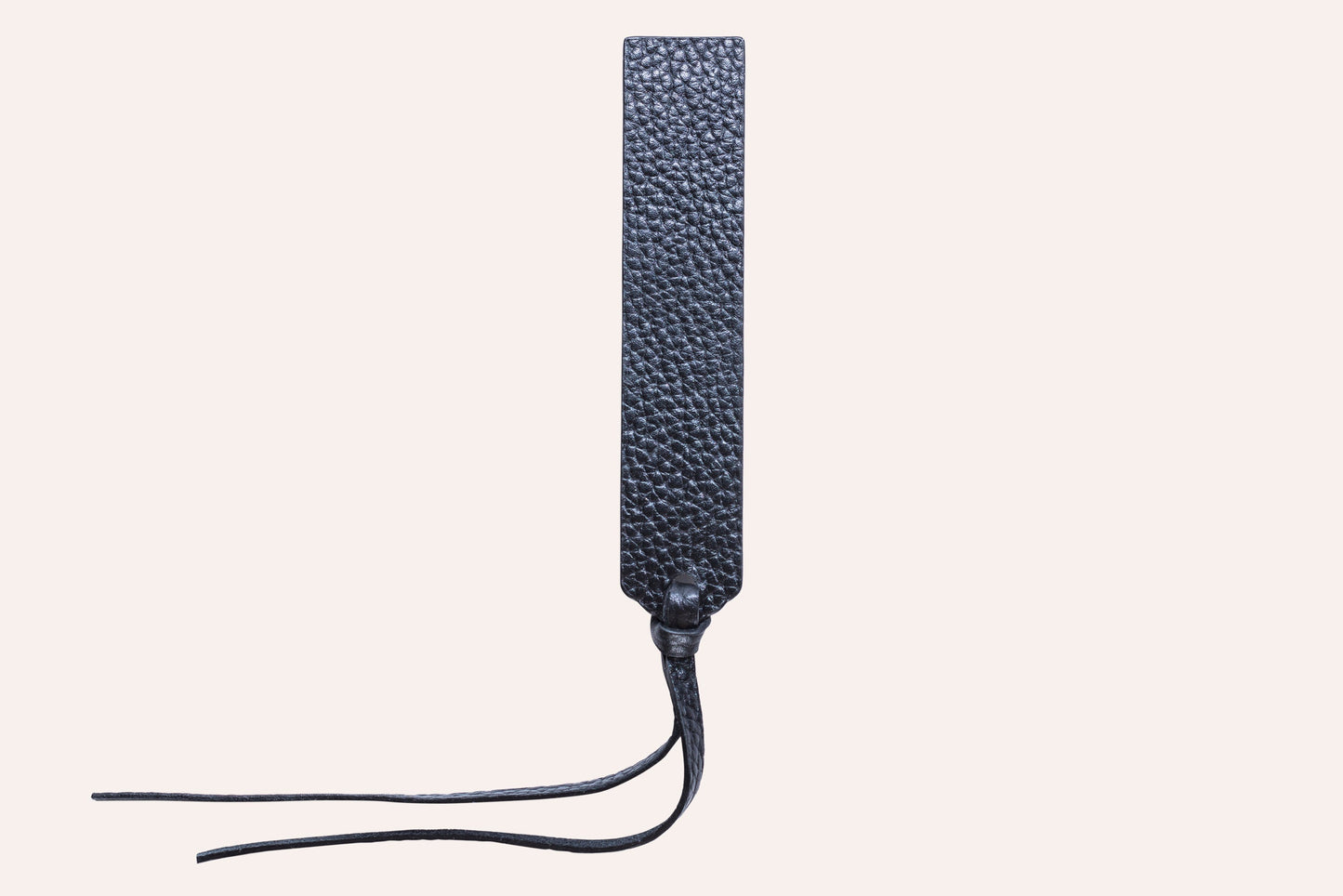 Genuine Pebble Leather Bookmark